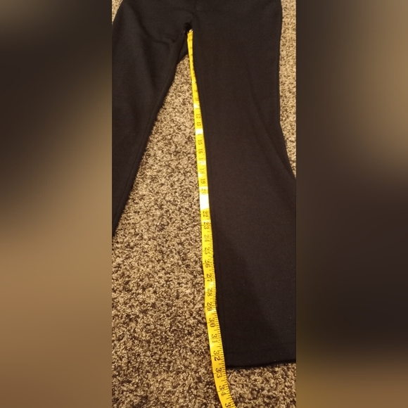 Y2K Space Girl-z 90's Polyester Black Dress Pants Size 11 Long - Picture 4 of 5